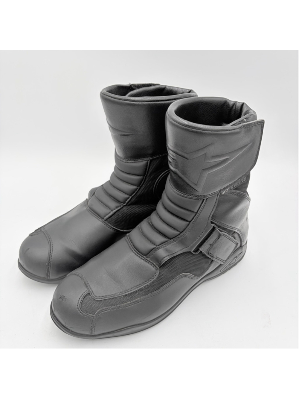 Alpinestars Roam Waterproof Motorcycle Boots Euro 45 US 10 Black